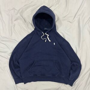 Polo Ralph Lauren Navy Blue Pullover Hoodie